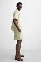 BERMUDA JACQUARD GÉOMÉTRIQUE