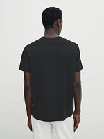 100% mercerised cotton T-shirt