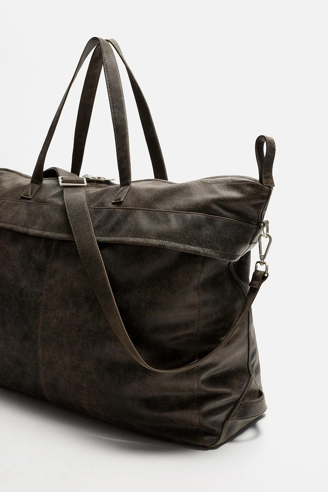 SAC CABAS EN CUIR