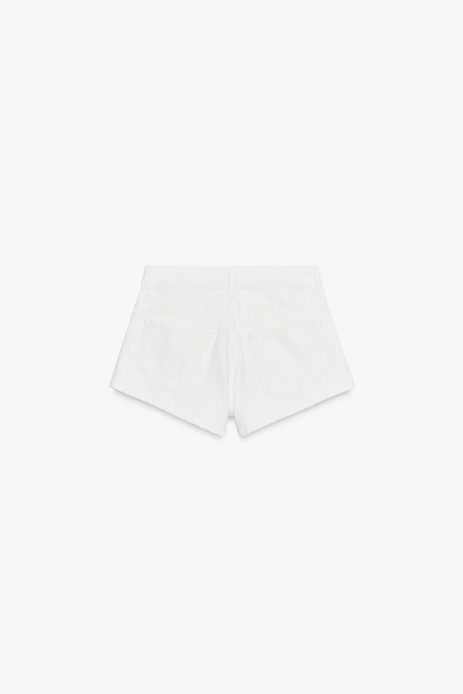 SHORT CHINO EN JEAN TRF