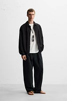 VESTE FLUIDE EFFET FROISSÉ