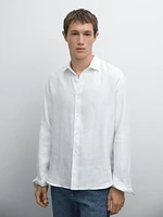 Chemise regular fit twill léger