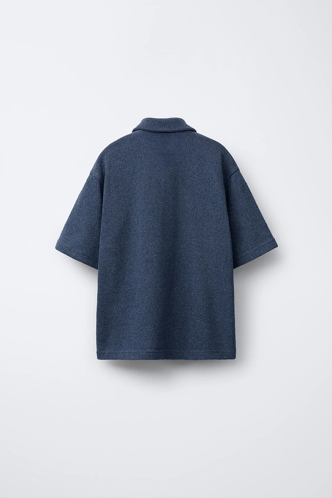 POLO EN MAILLE UNIE