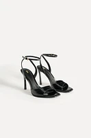 HIGH HEELED LEATHER SANDALS 50TH ANNIVERSARY