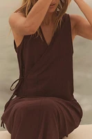 WRINKLE-EFFECT TOP VEST