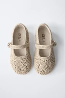 TIMELESZ - CROCHET BALLET FLATS