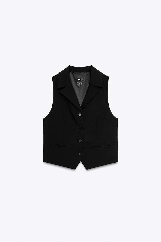 STRAIGHT SHIRT VEST