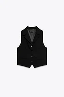 STRAIGHT SHIRT VEST