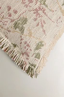HOUSSE DE COUSSIN COTON FLEURS