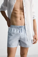 MAILLOT DE BAIN COURT SEERSUCKER