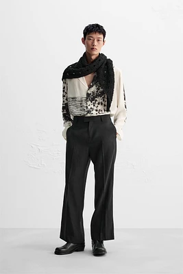 LIMITED EDITION FLARE TUXEDO PANTS