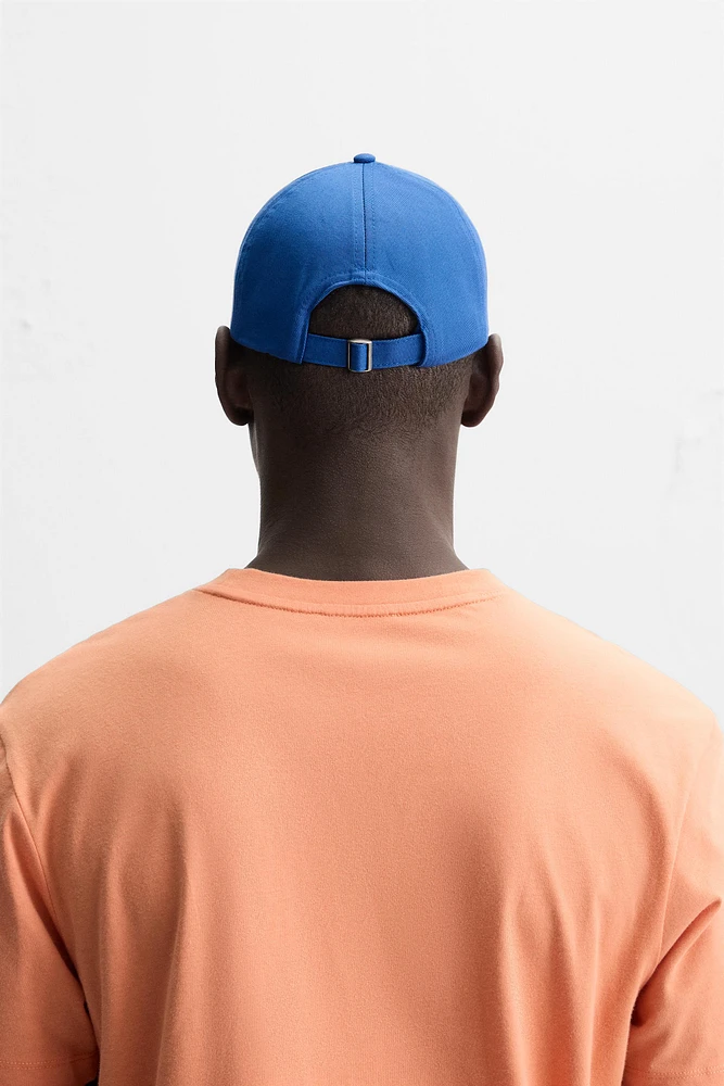 EMBROIDERED TEXT CAP