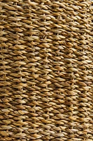 LARGE SEAGRASS BASKET WITH HANDLES