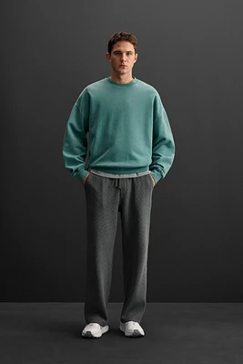 TEXTURED JOGGER PANTS