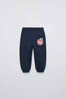 “NY” APPLE JOGGING PANTS