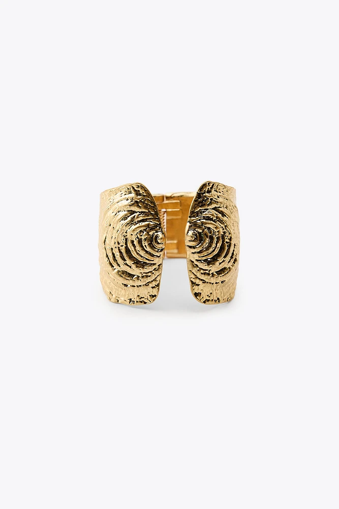 DOUBLE SHELL RIGID BRACELET