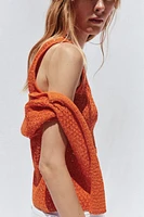 SEQUIN KNIT TOP
