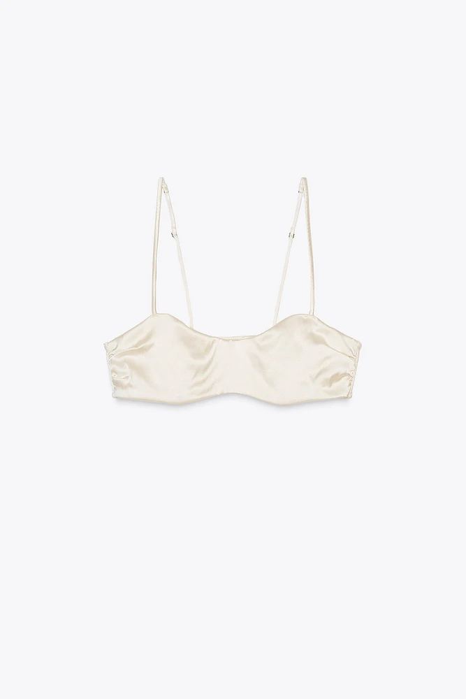 BRALETTE SATINÉE SOIE LIMITED EDITION