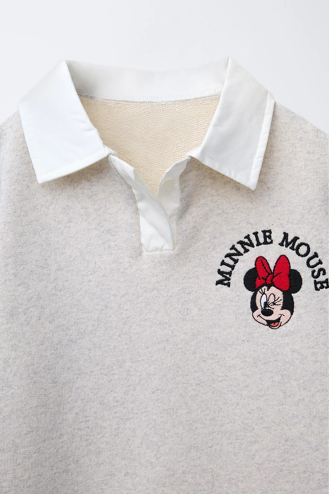 MINNIE MOUSE © DISNEY FLEECE POLO NECK DRESS