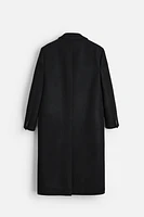 DOUBLE-BREASTED WOOL COAT