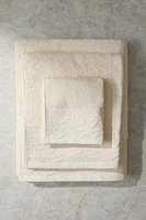 SERVIETTE DE BAIN BANDE APPLIQUÉE FLORALE