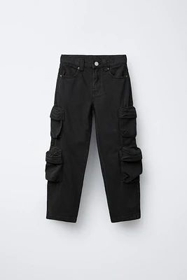 WIDE LEG MULTICARGO PANTS