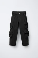 WIDE LEG MULTICARGO PANTS