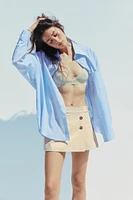 JUPE-CULOTTE BOUTONS