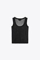 TOP EN MAILLE EXTRAFINE