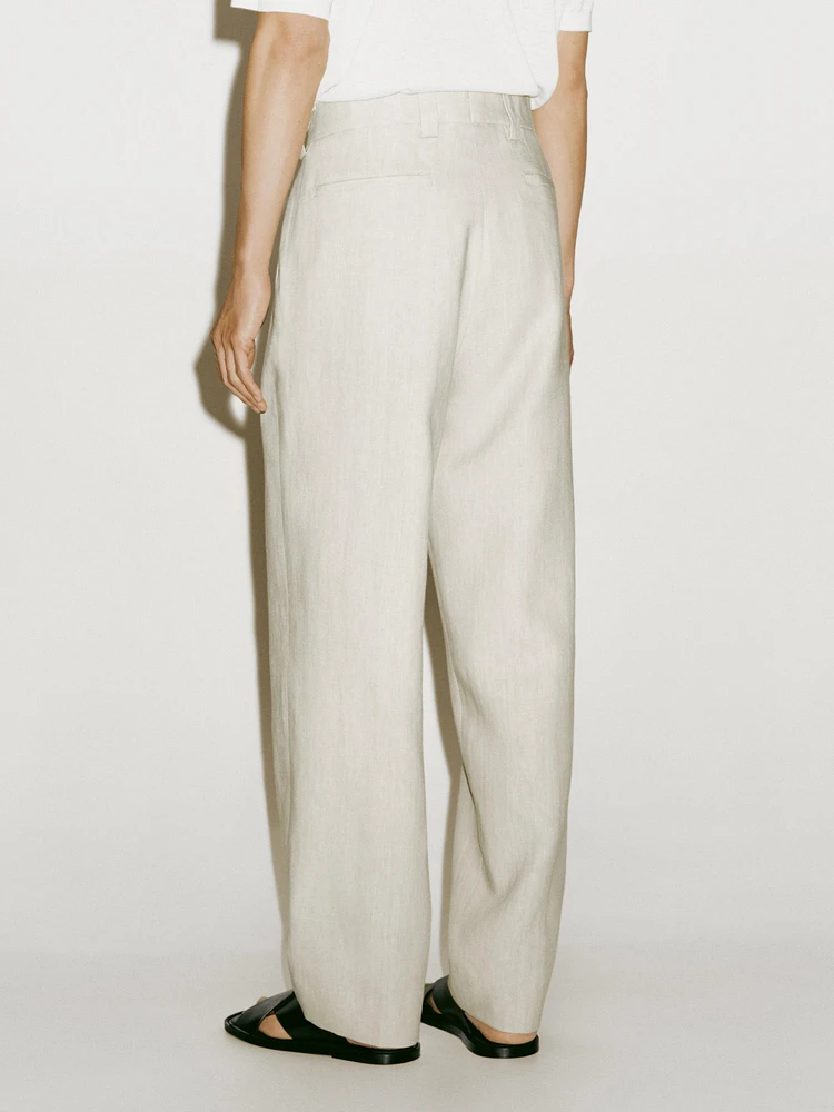 Pantalon de costume 100 % lin - Limited Edition