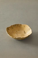 STONEWARE BOWL WITH DESIGNS