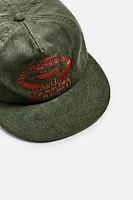 CORDUROY DRAG RACING PATCH CAP ©