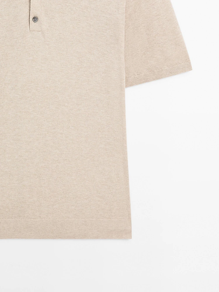 Polo en maille de coton