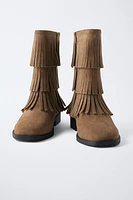 FRINGE BOOTS