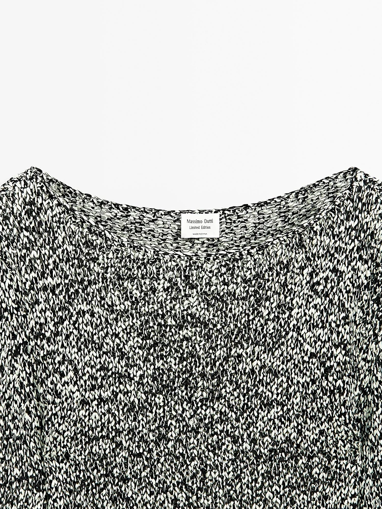 Pull en maille chinée - Limited Edition