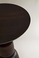 WOODEN SIDE TABLE