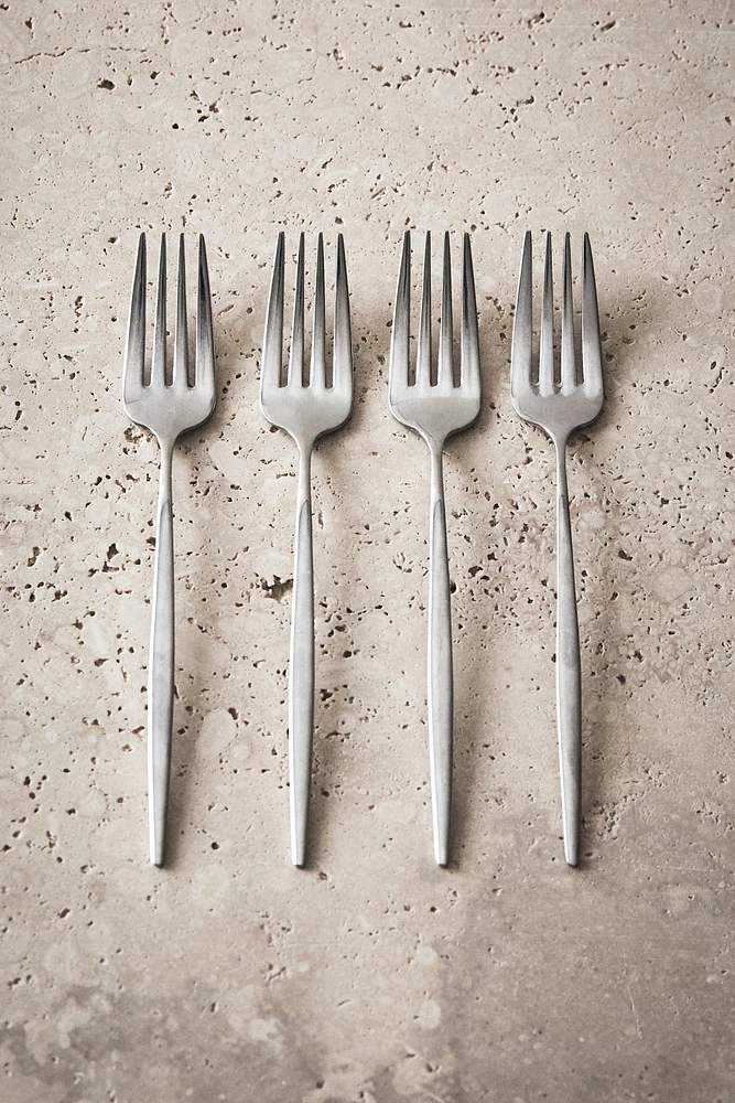 LOT FOURCHETTE BRUNCH MANCHE FIN (LOT DE 4)