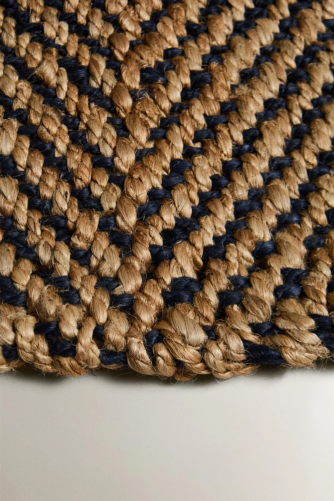 DIAMOND JUTE DOORMAT