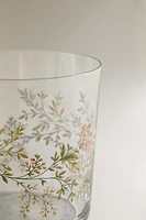 TRANSFER GLASS TUMBLER