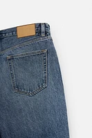 BERMUDA EN DENIM STRAIGHT FIT