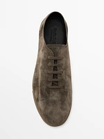 Soft split suede trainers - Limited Edition