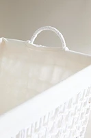 PANIER AVEC TISSU INTÉRIEUR