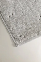 CHILDREN'S BATH TOWEL WITH STARS AND HEARTS