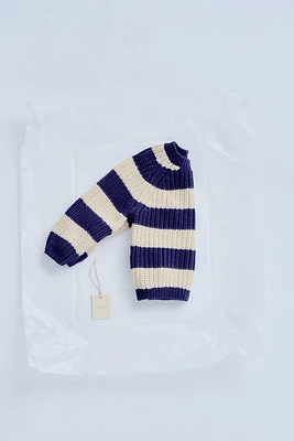 TIMELESZ - CHUNKY STRIPED KNIT SWEATER