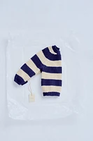 TIMELESZ - CHUNKY STRIPED KNIT SWEATER