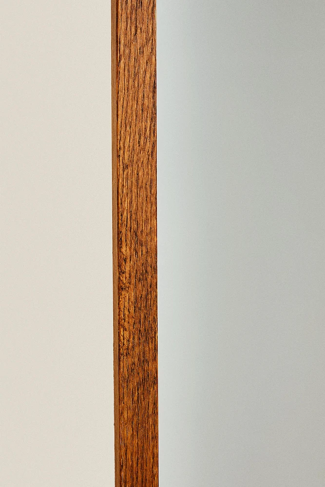 MIROIR SUR PIED CADRE ARRONDI