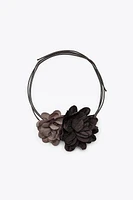 CORDED COLLAR FLOWERS