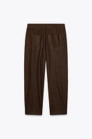PANTALON BOUFFANT AVEC LIN