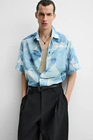 ABSTRACT PRINT SHIRT
