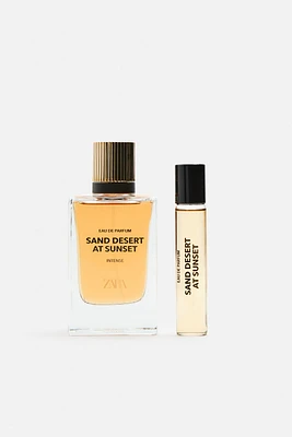 SAND DESERT AT SUNSET INTENSE EDP 100 ML (3.38 FL. OZ). + SAND DESERT AT SUNSET EDP 20 ML (0.67 FL. OZ).